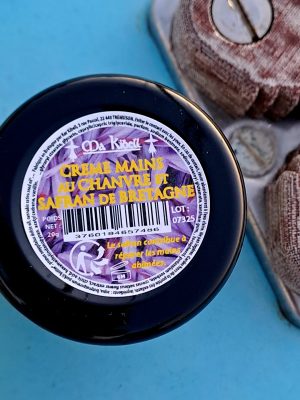 crème mains chanvre safran petit format hydratation intense