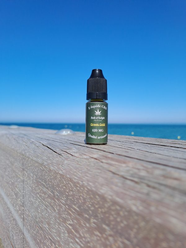 E-liquide CBD Green Gold – 360 ou 620 mg | Buds of Delight