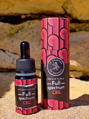 huile CBG full spectrum Serenity 10 ml bio – Le Chanvre du Griffoul