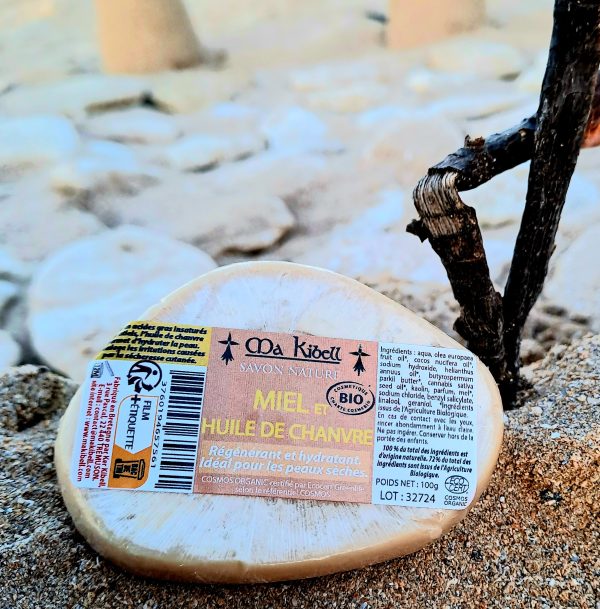 savon-chanvre-peau-seche Savon chanvre et miel peaux sèches | Saponifié à froid